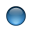 Bullet Ball Glass Blue
