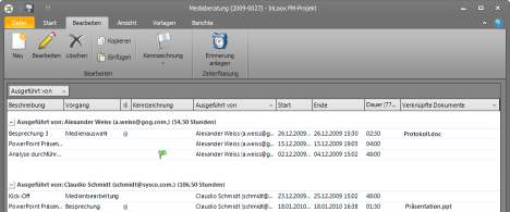 Zeiterfassung