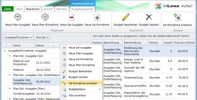 Angeboterstellung Angeboterstellung