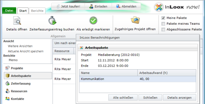 Arbeitspakete Arbeitspakete