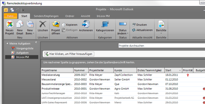 Unterstützung für Windows Terminal Server Unterstützung für Windows Terminal Server