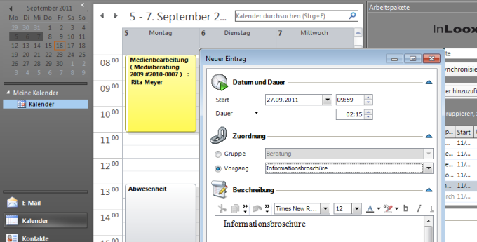 Zuordnung zum Projektplan Zuordnung zum Projektplan