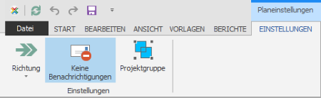 Keine Benachrichtigungen im Quellprojekt