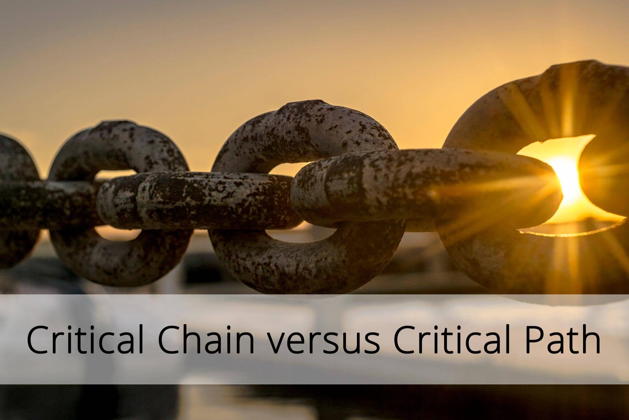 Blogbeitrag: Worin besteht der Unterschied zwischen der Critical Chain und Critical Path Methode im Projektmanagement?