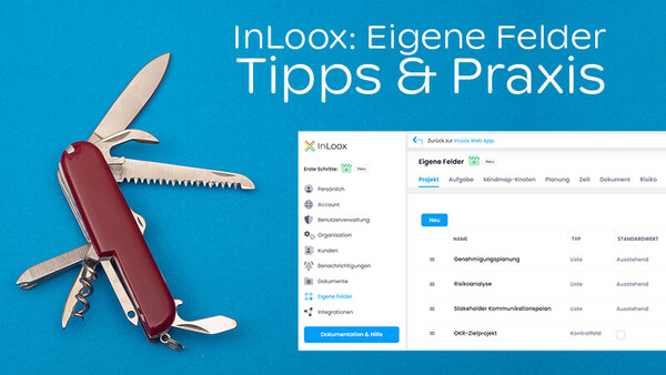Eigene Felder: Das Schweizer Taschenmesser im Projektmanagement - InLoox