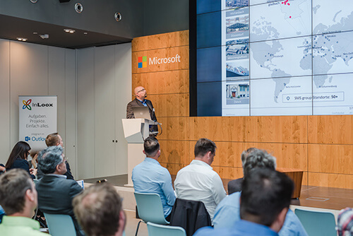 InLoox Insider Tag 2018 in Berlin: Referent Christian von Praun, SMS group GmbH