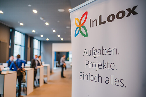 Willkommen beim InLoox Insider Tag 2019 (Foto: ©InLoox GmbH; Fotografin: Mica Zeitz)