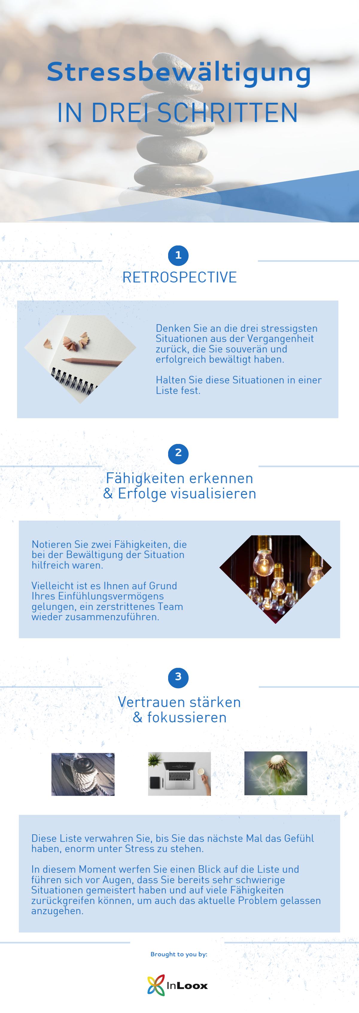 Stressbewältigung in drei Schritten