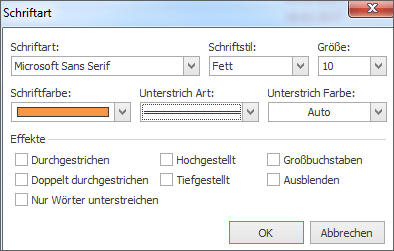 InLoox Best Practice 2 - Schriftart