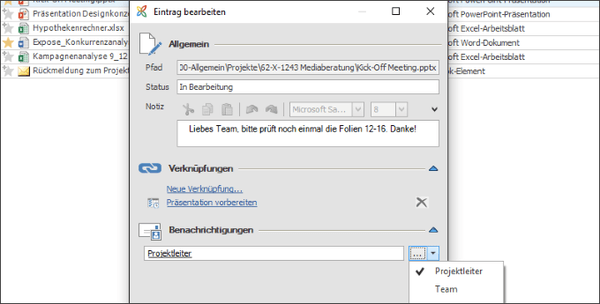 Regelmäßige Kommunikation