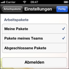 InLoox Mobile Apps - Zusammenarbeit