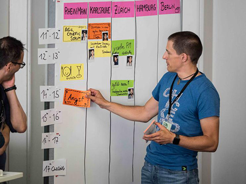 PM Camp München 2017 - Sessionplanung Tag 1