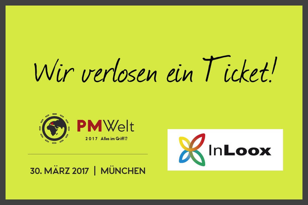 PM Welt 2017 in München: InLoox verlost ein Ticket!