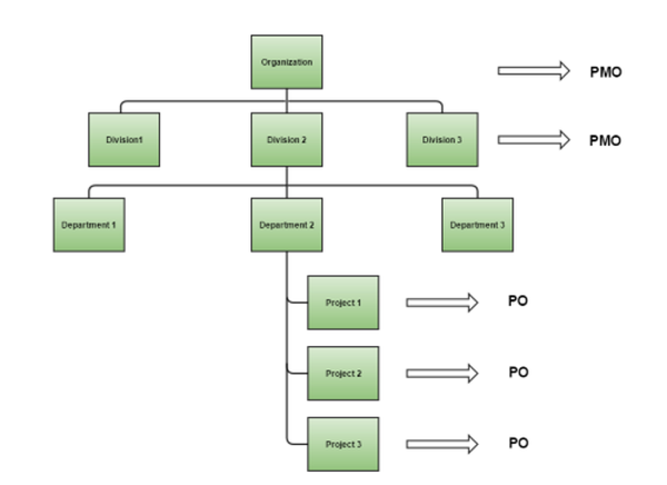 Project Management Office and Project Office in an Organization