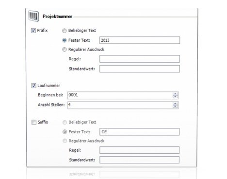 Projektnummern zurücksetzen - InLoox PM 7.5