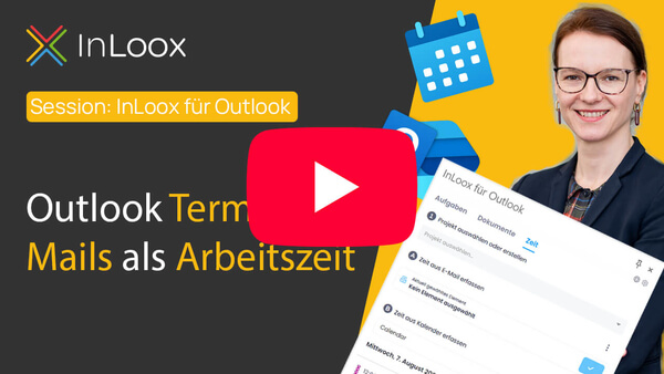 Video: InLoox für Outlook - Zeiterfassung auf YouTube