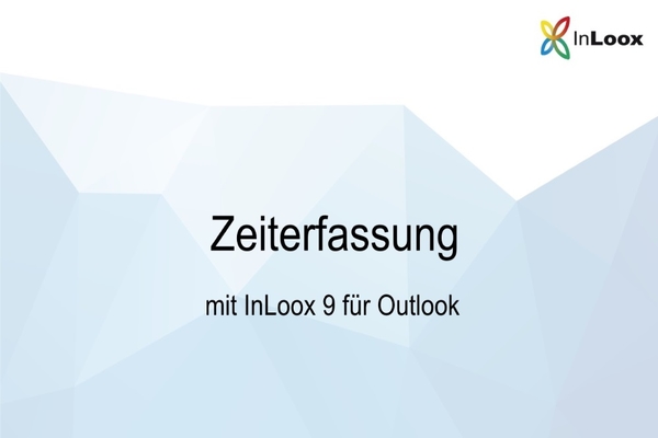 Zeiterfassung mit InLoox 9 für Outlook