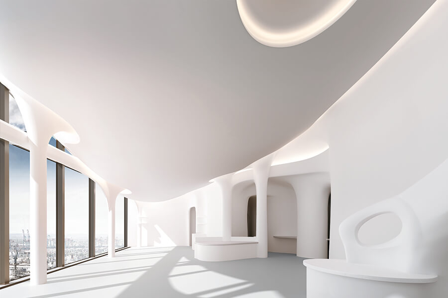 InLoox Kunde: Brückner Architekten - Penthouse Elbphilharmonie | Foto: © Brückner Architekten GmbH, © Rendeffect GmbH (Rendering)