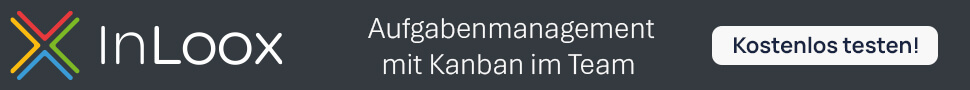 InLoox - Aufgabenmanagement mit Kanban im Team