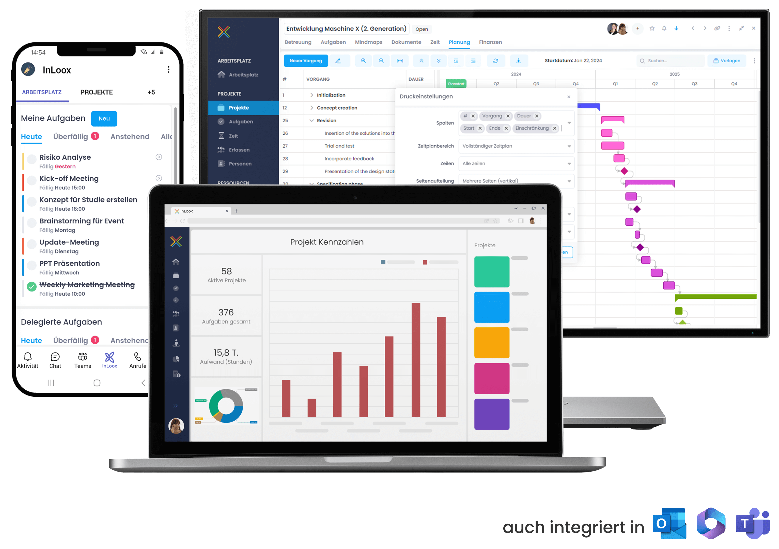 InLoox - Projektmanagement-Software für Web, Outlook und Smartphone