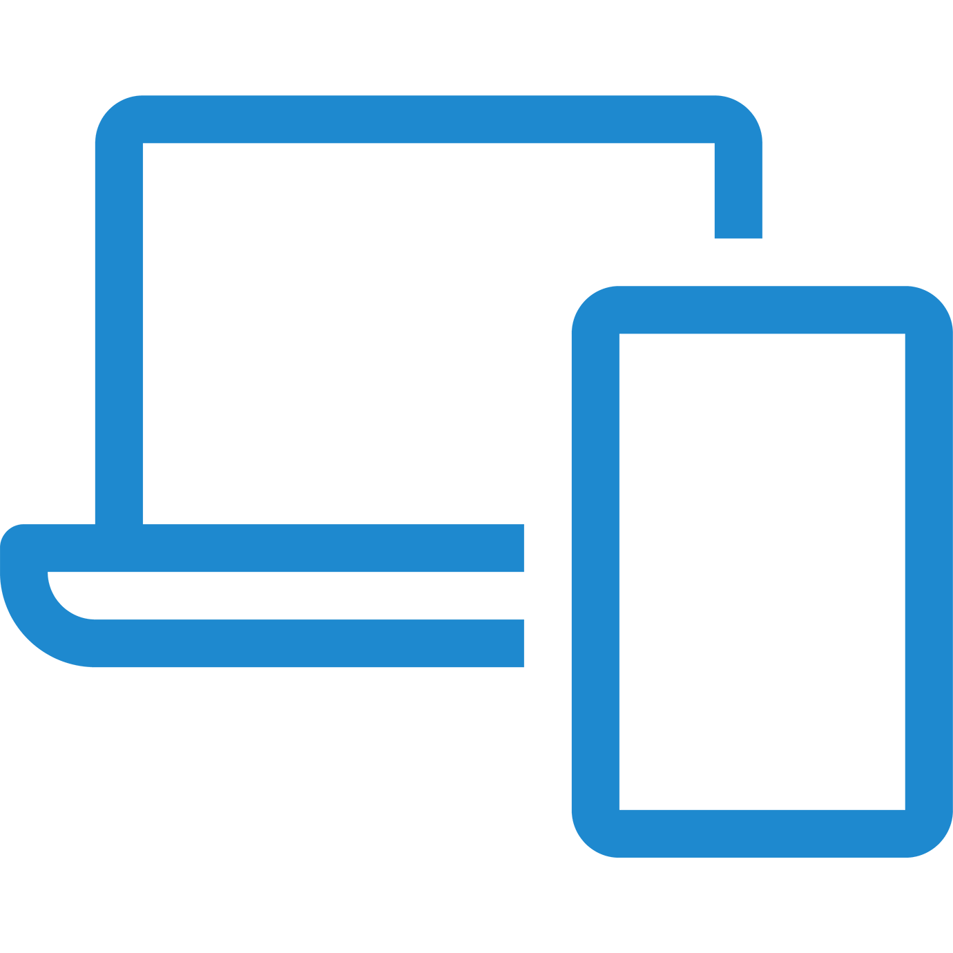 Phone Laptop