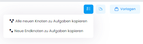 Alle Mindmap Knoten oder nur Endknoten in Aufgaben verwandeln
