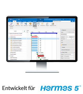 InLoox-Vorlagen entwickelt für HERMES 5®