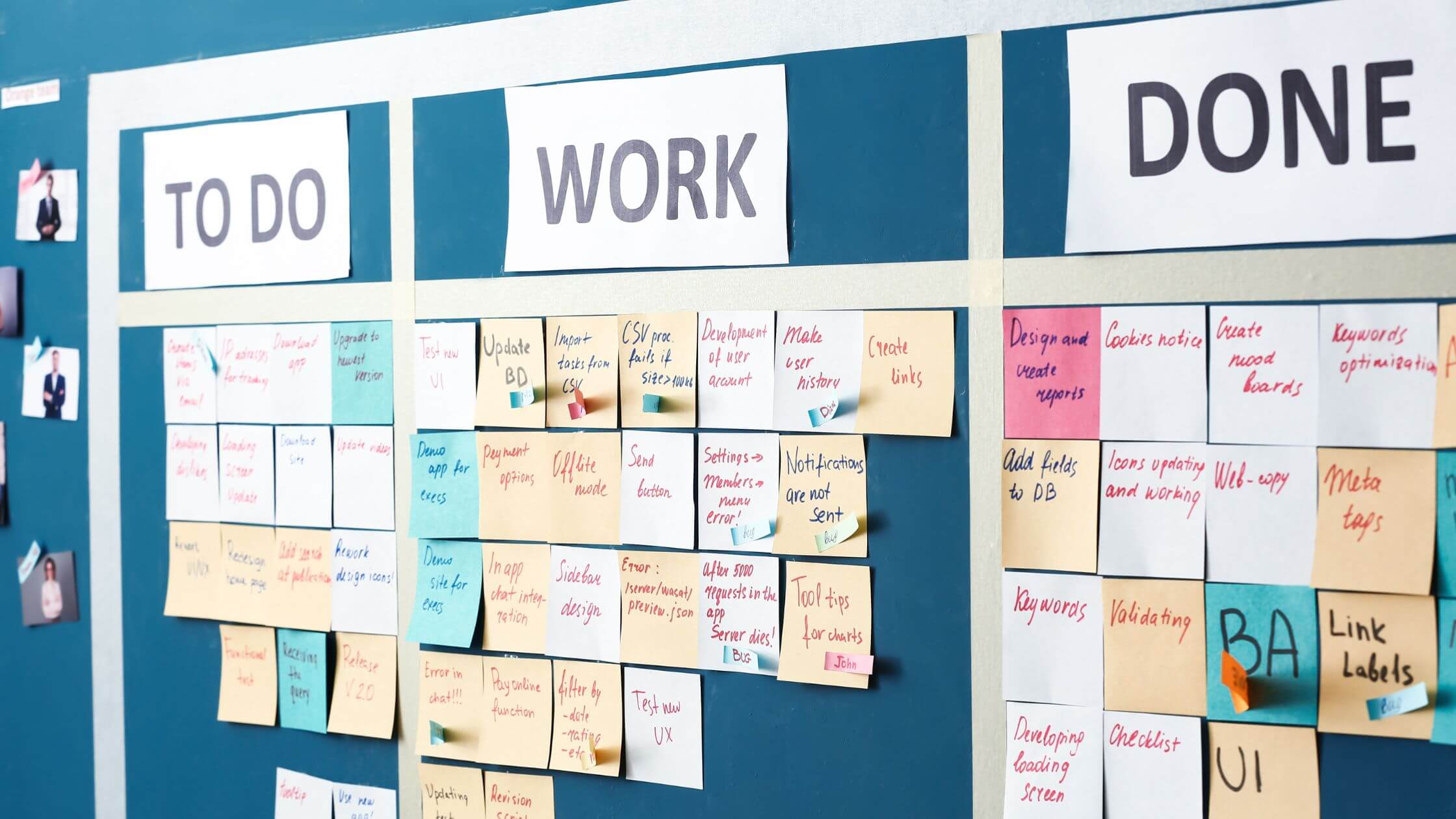 Kanban-Board im Projektmanagement