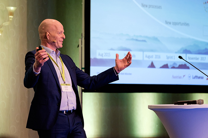 PM Welt 2018 Keynote-Speaker Volker Dökel, Senior Director Digitalization Lufthansa AG