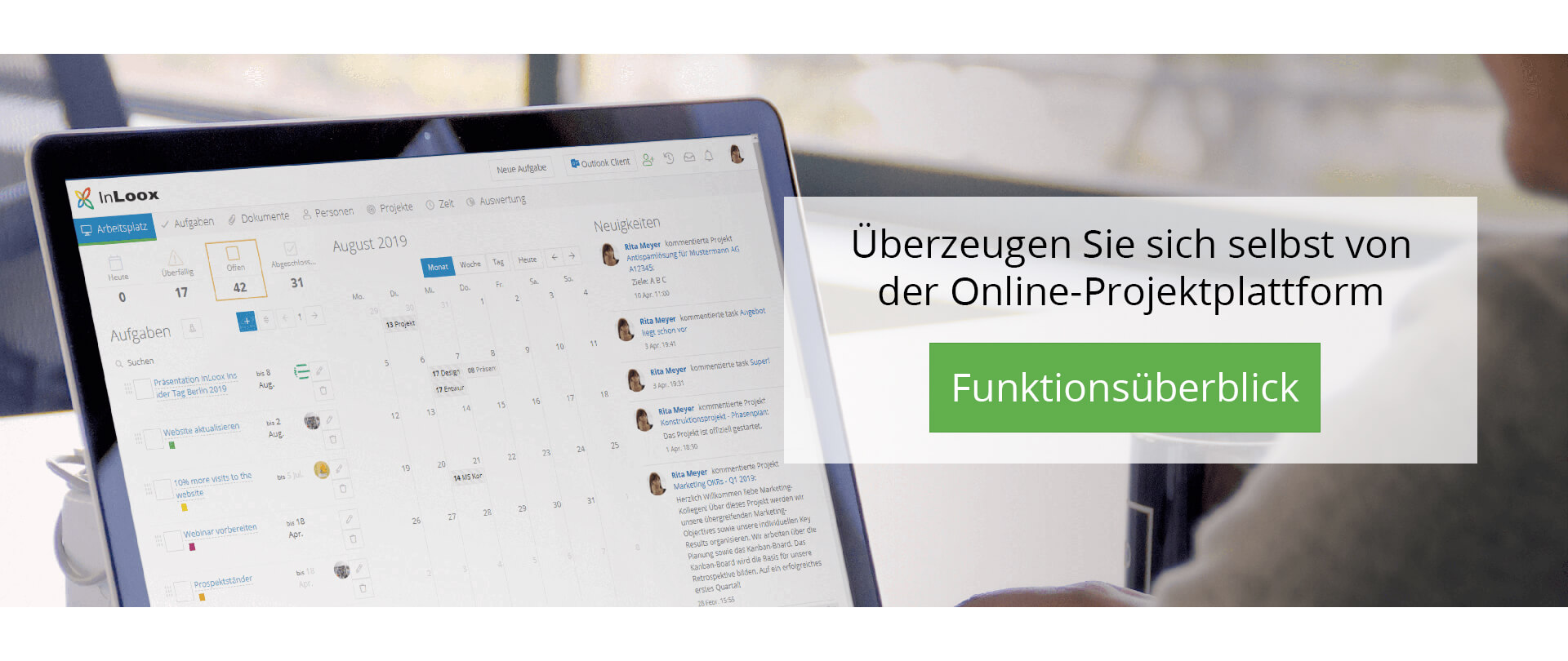 InLoox Web App für Mac, iPhone und iPad